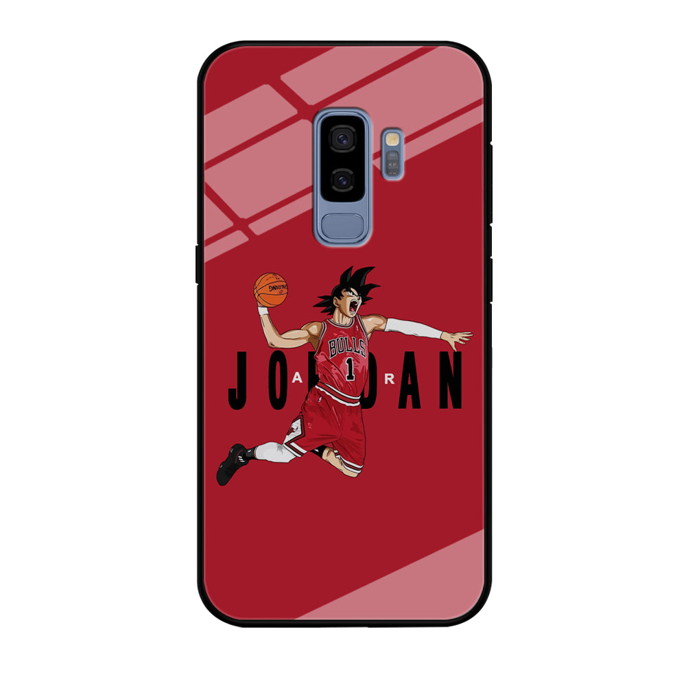 Goku Air Jordan Chicago Bulls Samsung Galaxy S9 Plus Case