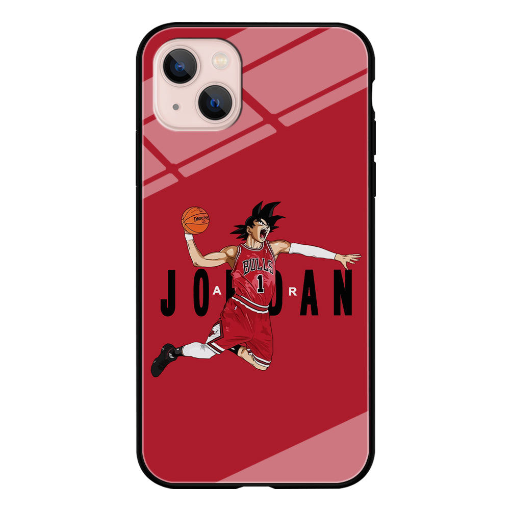 Goku Air Jordan Chicago Bulls iPhone 13 Mini Case