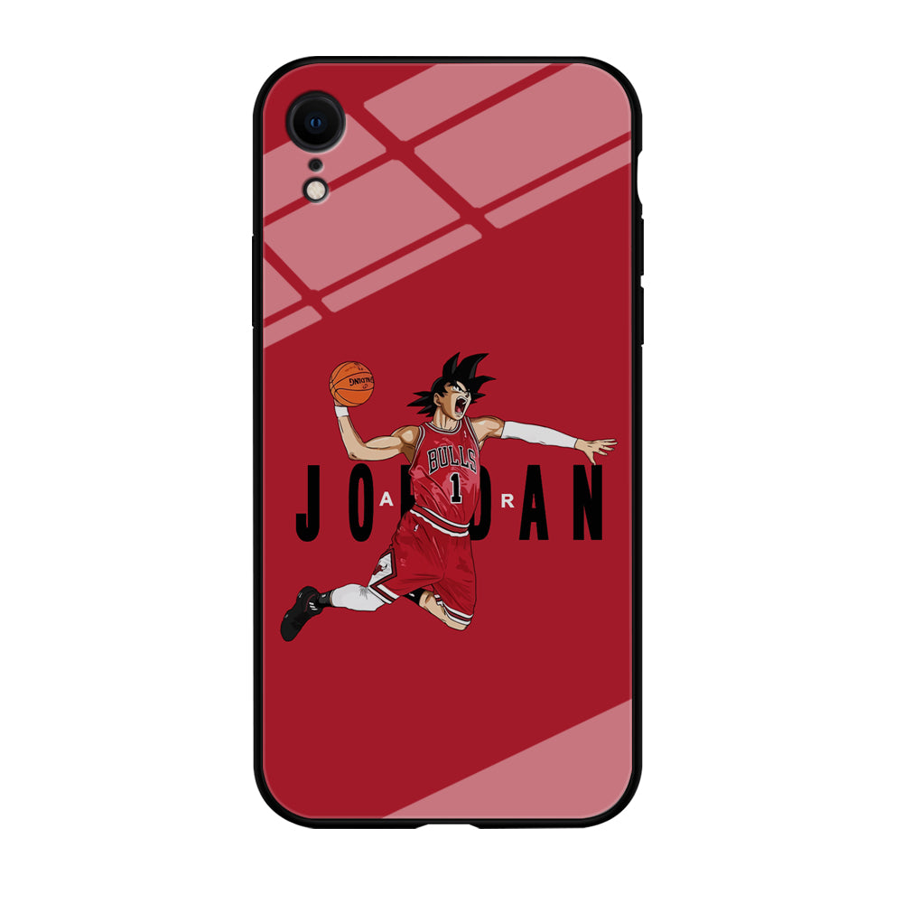 Goku Air Jordan Chicago Bulls iPhone XR Case