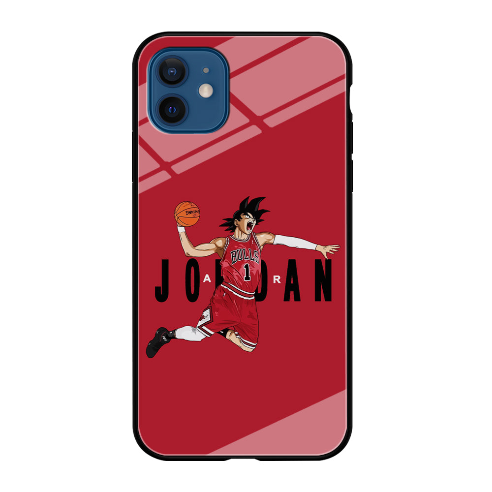 Goku Air Jordan Chicago Bulls iPhone 12 Mini Case