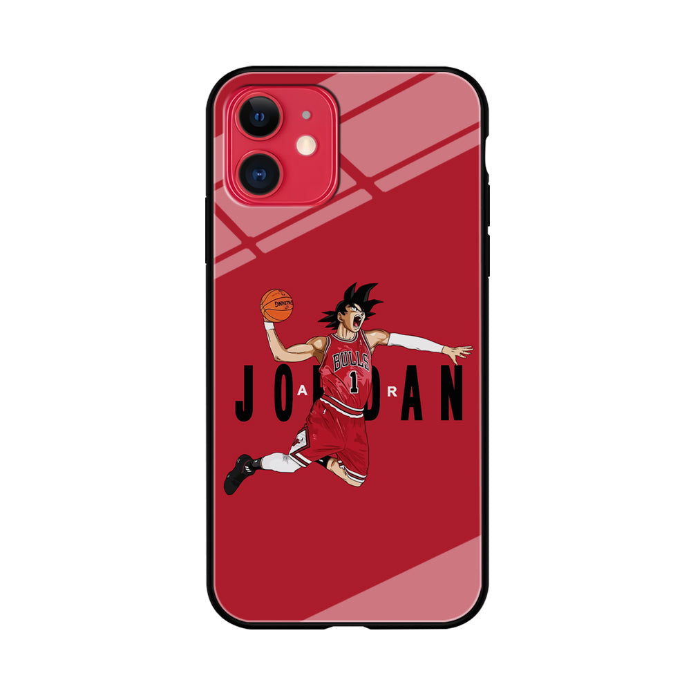 Goku Air Jordan Chicago Bulls iPhone 11 Case