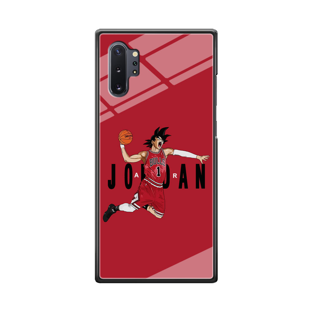 Goku Air Jordan Chicago Bulls Samsung Galaxy Note 10 Plus Case