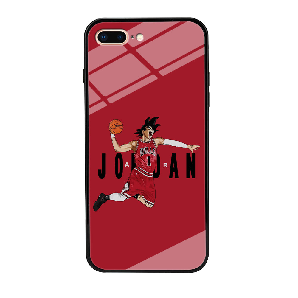 Goku Air Jordan Chicago Bulls iPhone 7 Plus Case