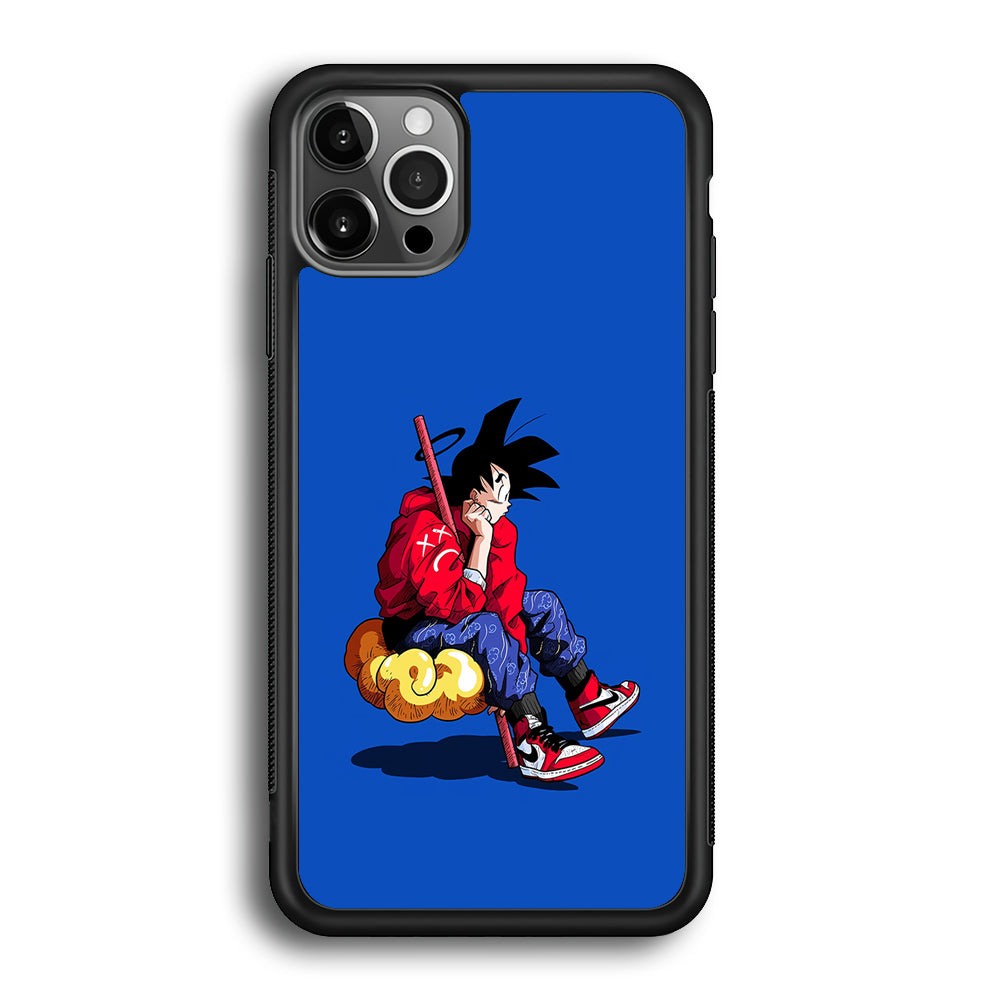 Goku Air Jordan Shoes iPhone 12 Pro Case