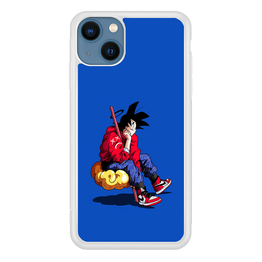 Goku Air Jordan Shoes iPhone 13 Mini Case