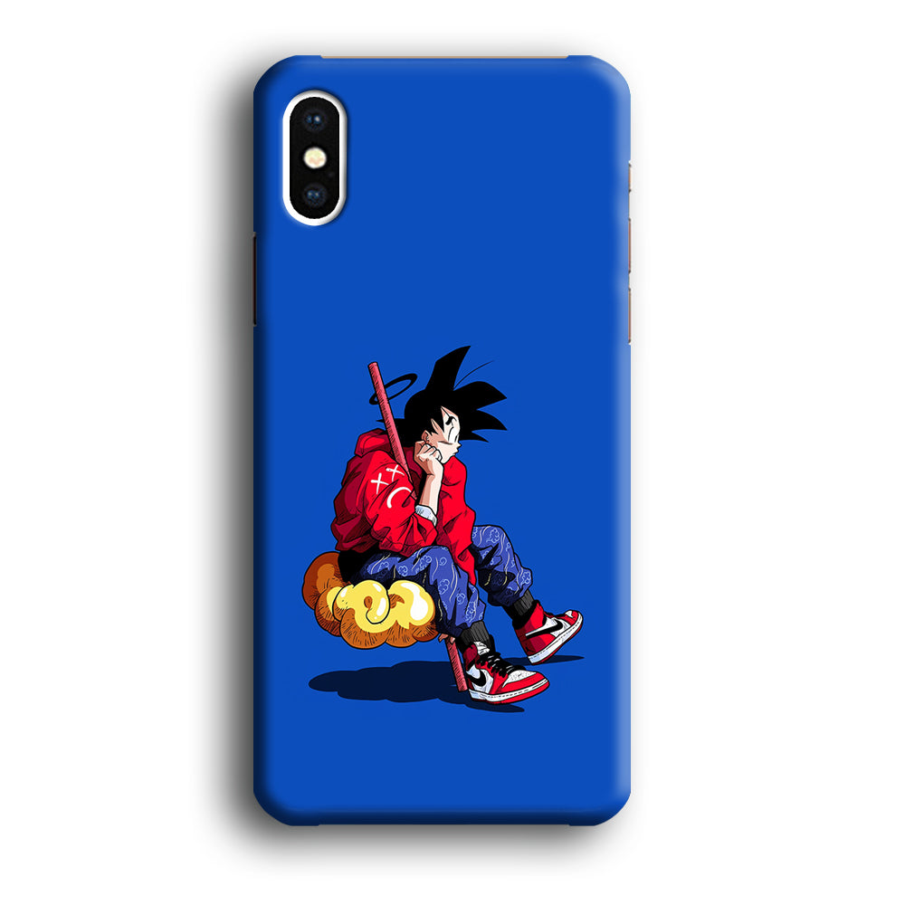 Goku Air Jordan Shoes iPhone Xs Case