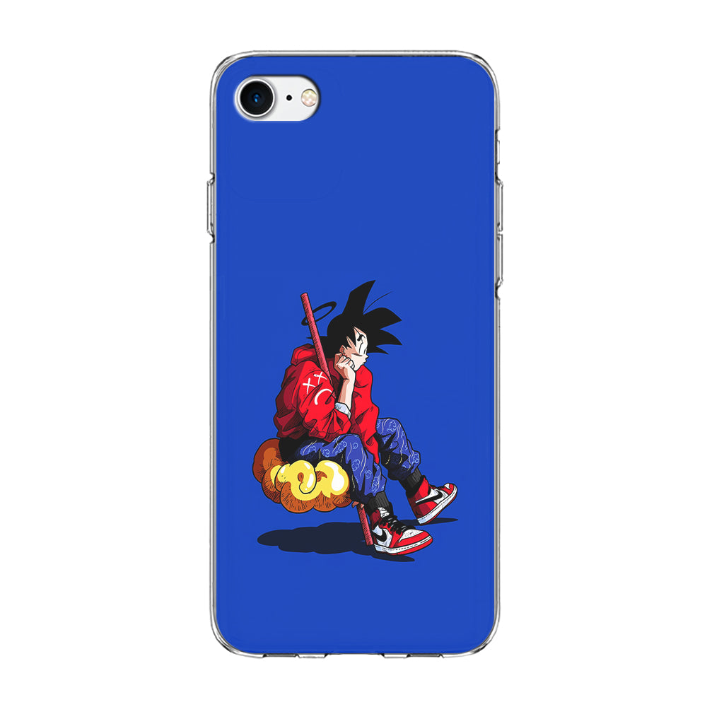 Goku Air Jordan Shoes iPhone SE 3 2022 Case