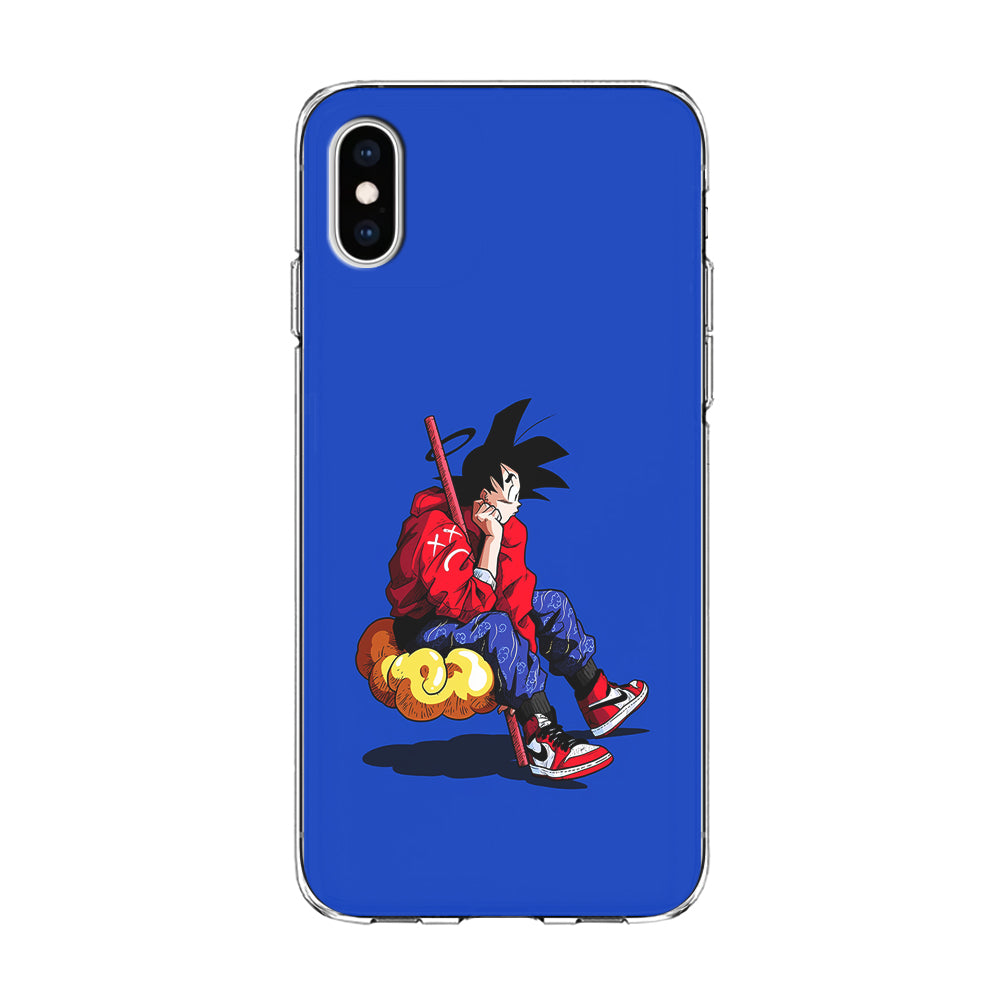 Goku Air Jordan Shoes iPhone Xs Case