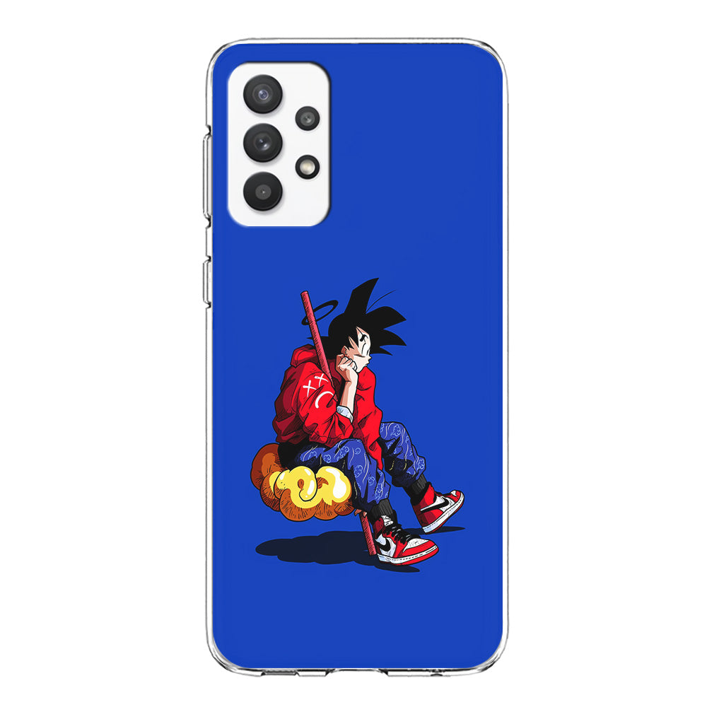 Goku Air Jordan Shoes Samsung Galaxy A32 Case