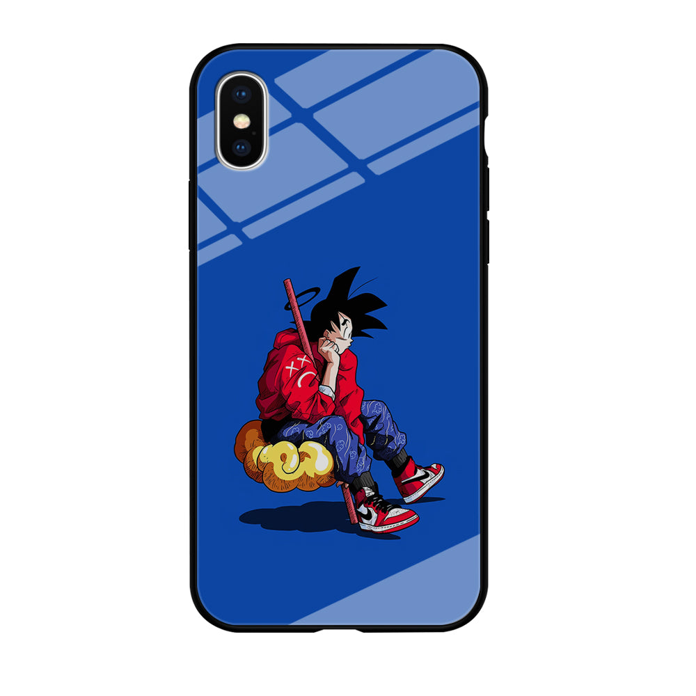 Goku Air Jordan Shoes iPhone Xs Case