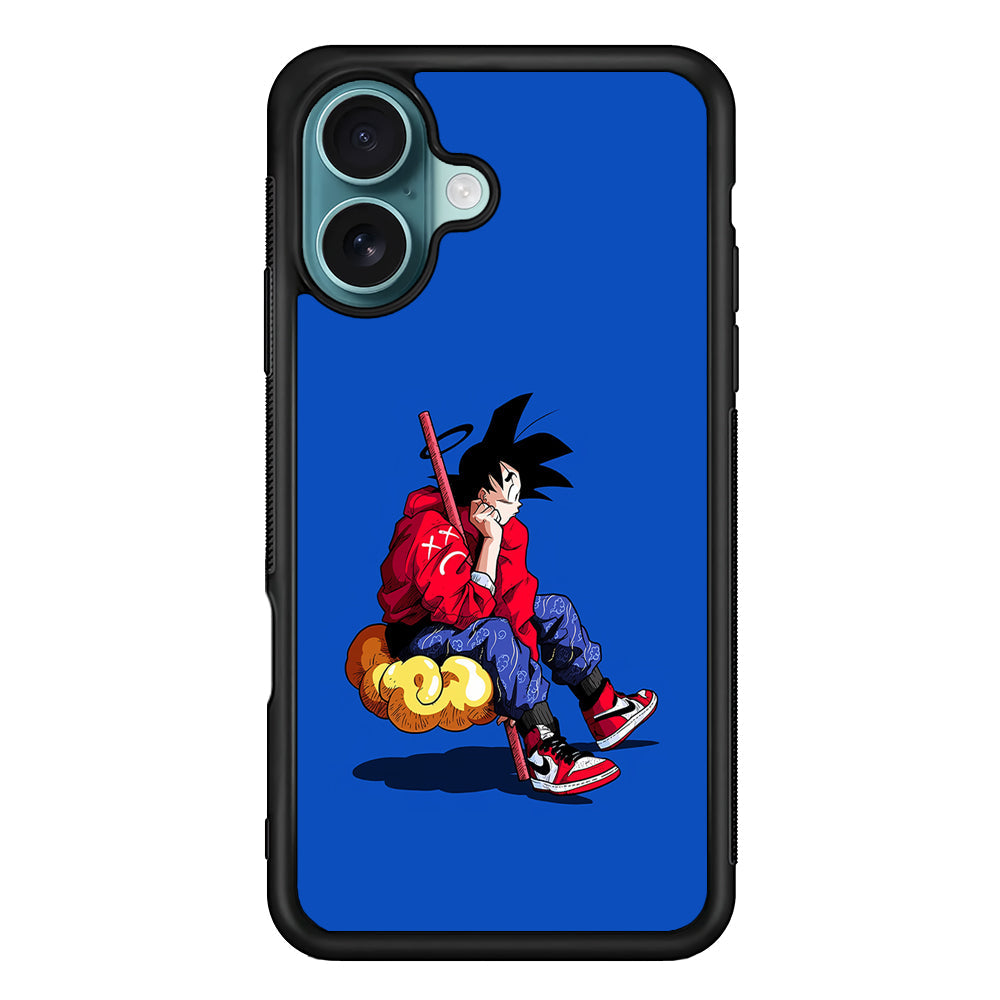 Goku Air Jordan Shoes iPhone 16 Plus Case - Altracase