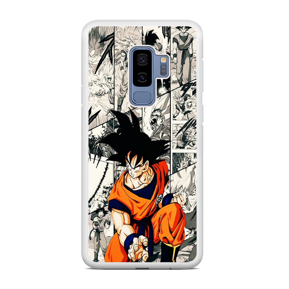 Goku Comic Collage Samsung Galaxy S9 Plus Case