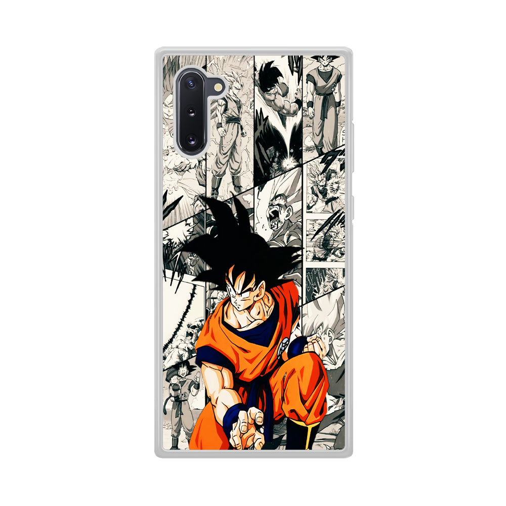 Goku Comic Collage Samsung Galaxy Note 10 Case