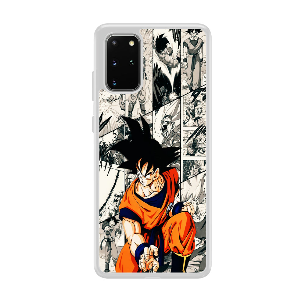 Goku Comic Collage Samsung Galaxy S20 Plus Case