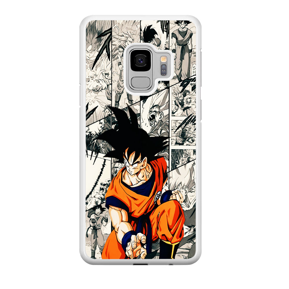 Goku Comic Collage Samsung Galaxy S9 Case