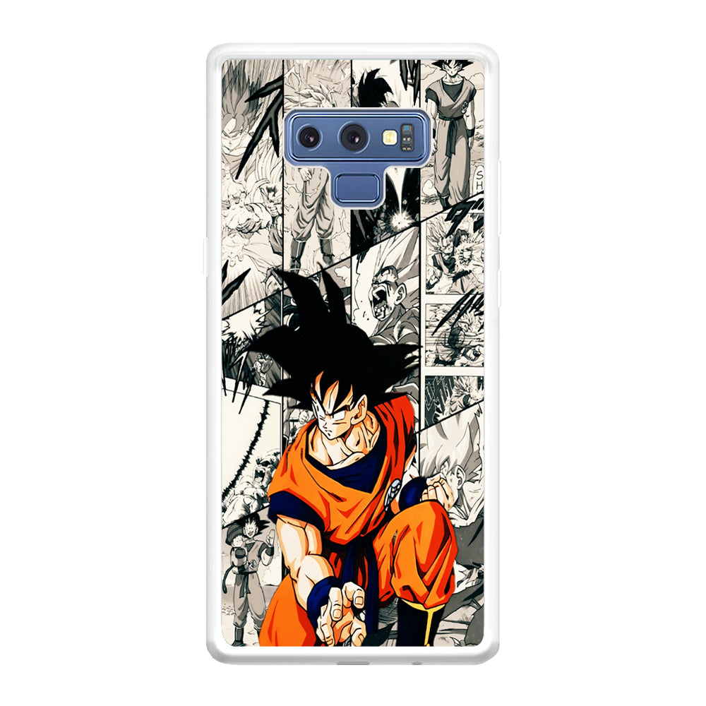 Goku Comic Collage Samsung Galaxy Note 9 Case