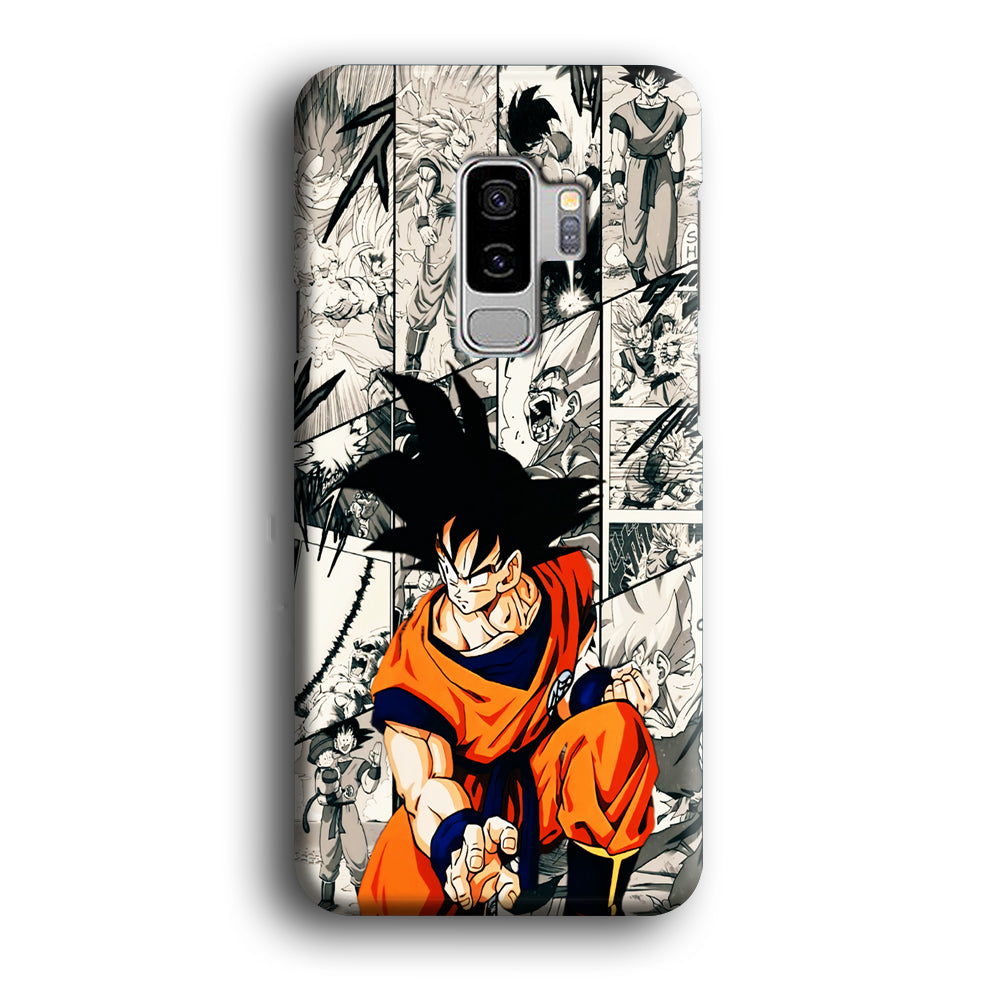 Goku Comic Collage Samsung Galaxy S9 Plus Case