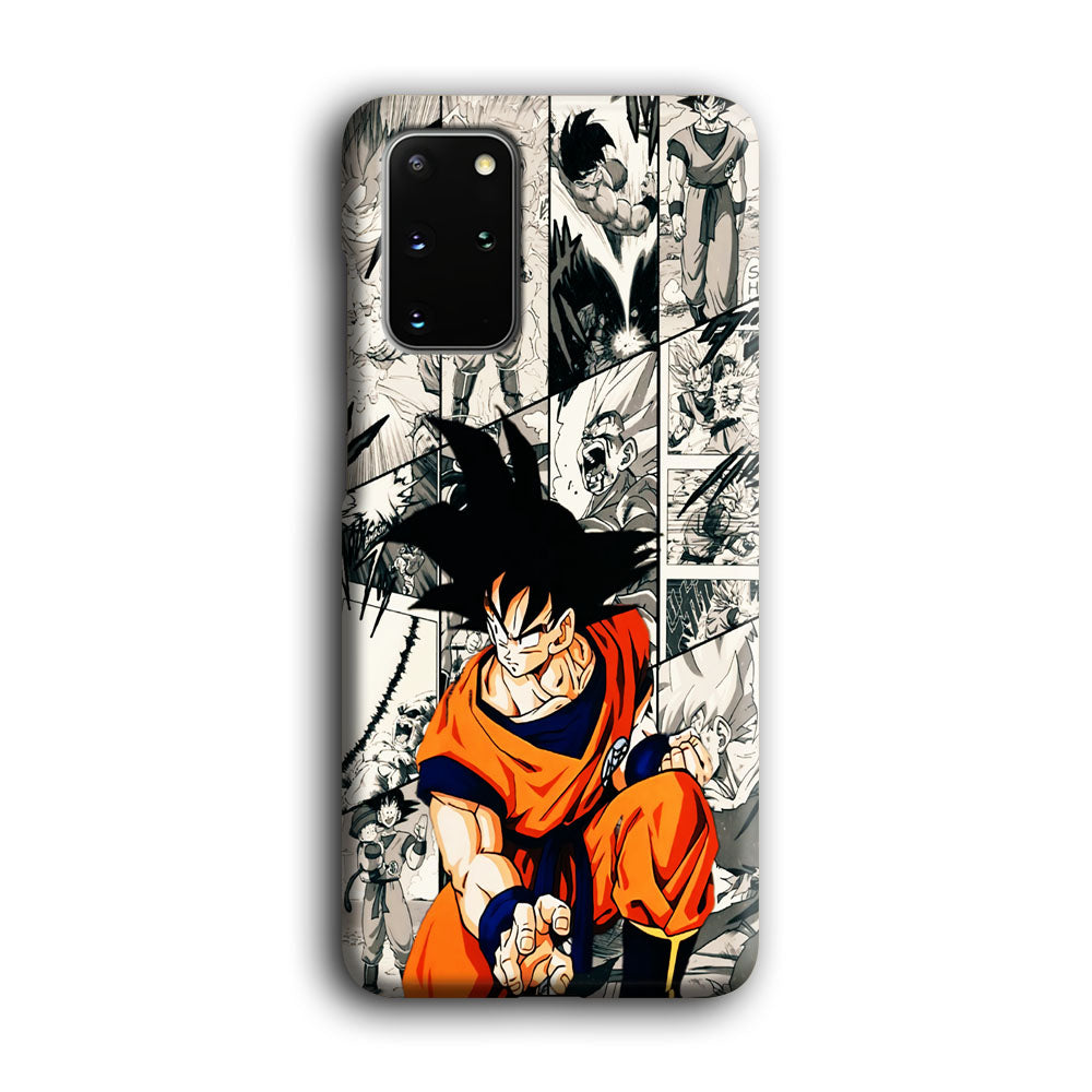 Goku Comic Collage Samsung Galaxy S20 Plus Case