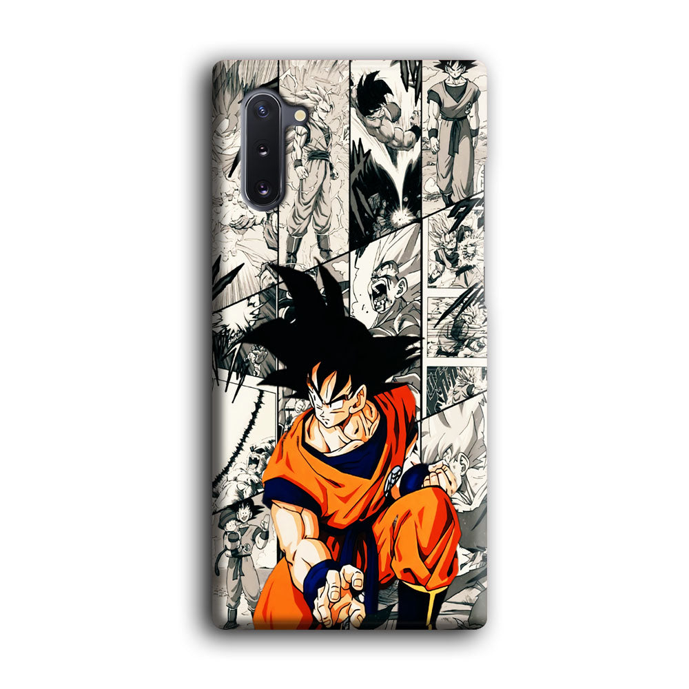 Goku Comic Collage Samsung Galaxy Note 10 Case