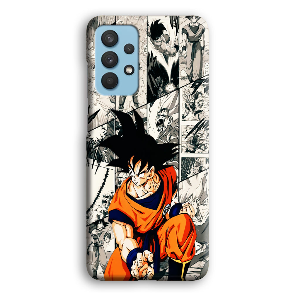 Goku Comic Collage Samsung Galaxy A32 Case