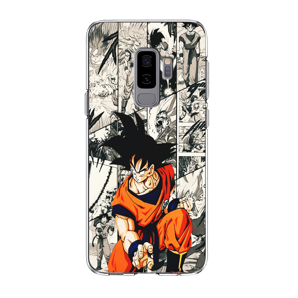 Goku Comic Collage Samsung Galaxy S9 Plus Case