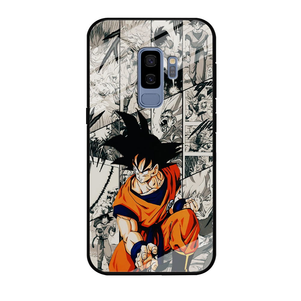 Goku Comic Collage Samsung Galaxy S9 Plus Case