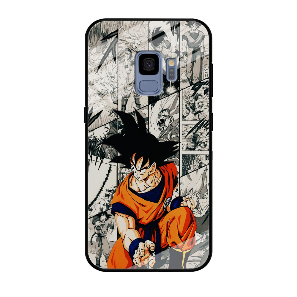 Goku Comic Collage Samsung Galaxy S9 Case