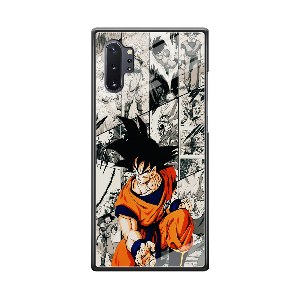 Goku Comic Collage Samsung Galaxy Note 10 Plus Case