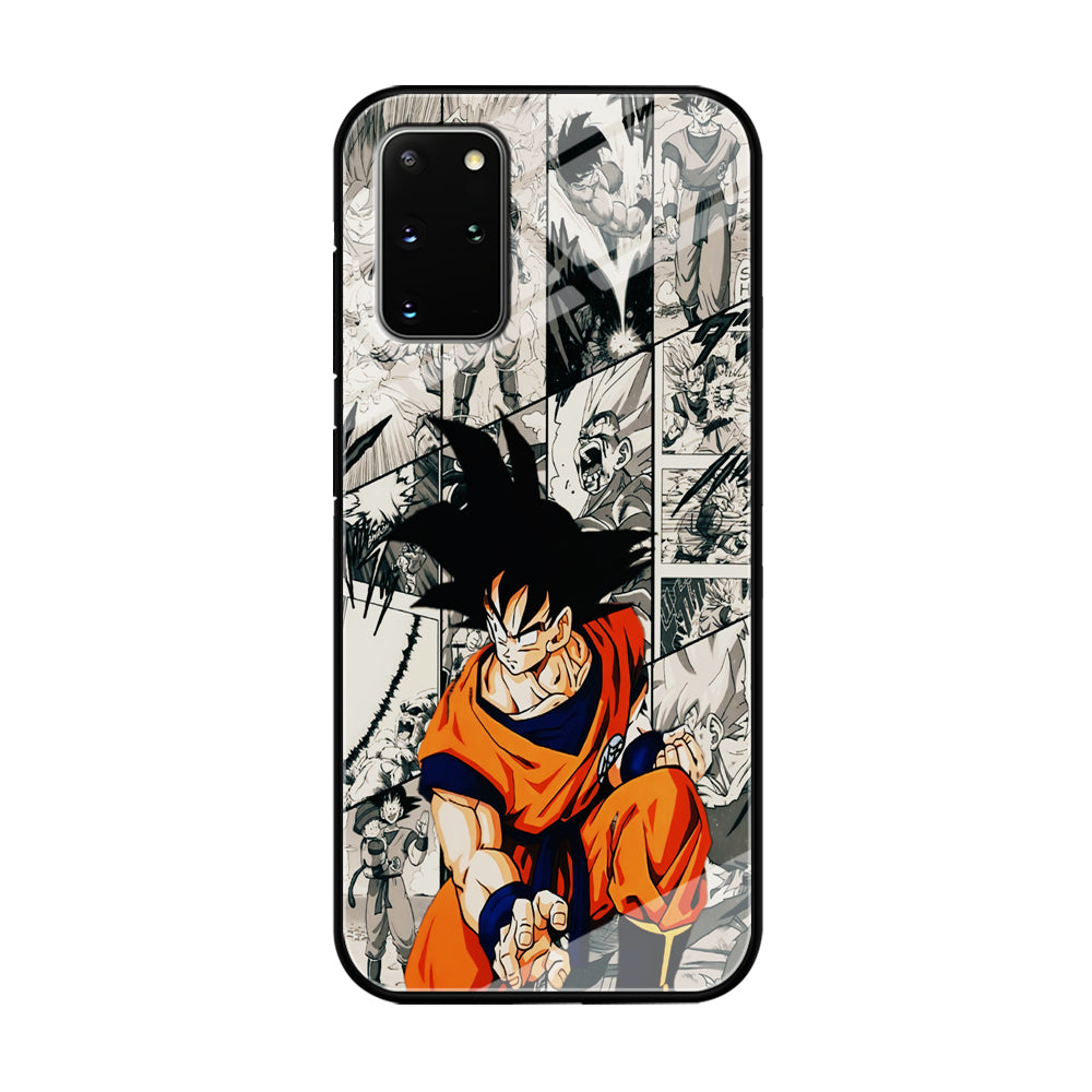 Goku Comic Collage Samsung Galaxy S20 Plus Case