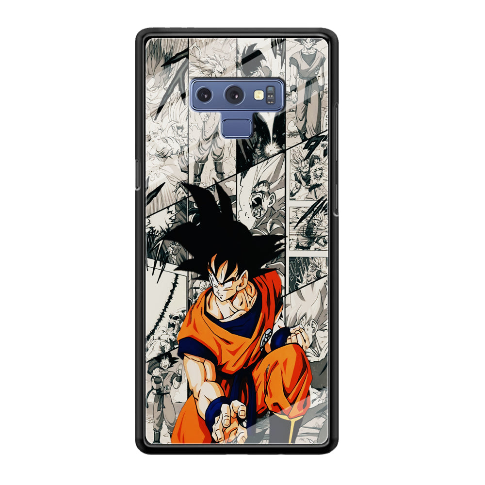 Goku Comic Collage Samsung Galaxy Note 9 Case