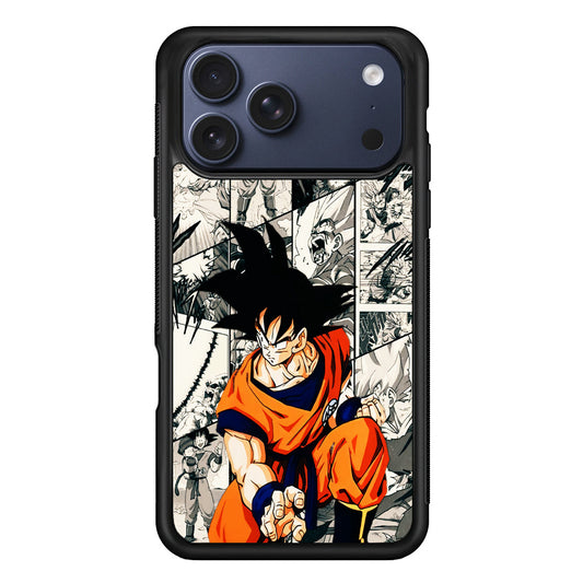 Goku Comic Collage iPhone 17 Pro Max Case - Altracase