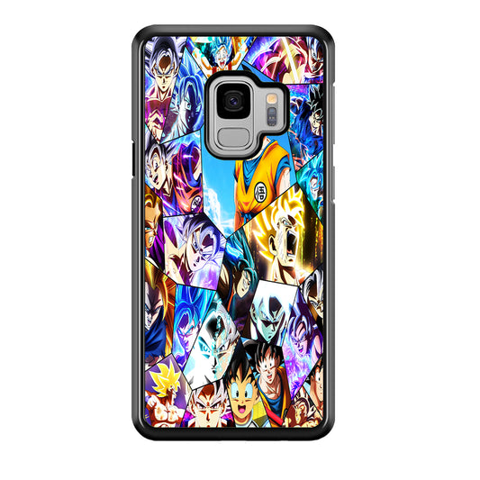 Goku Evolution Collage Samsung Galaxy S9 Case