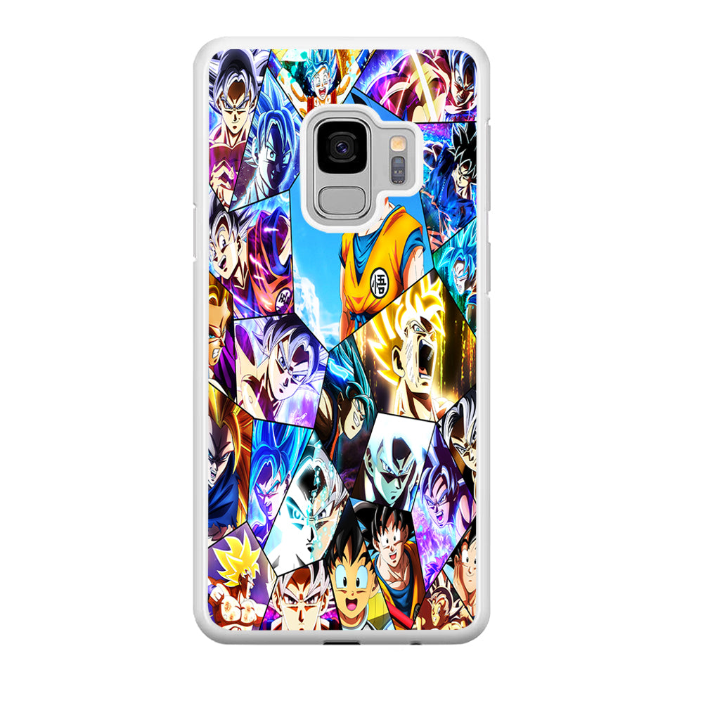 Goku Evolution Collage Samsung Galaxy S9 Case