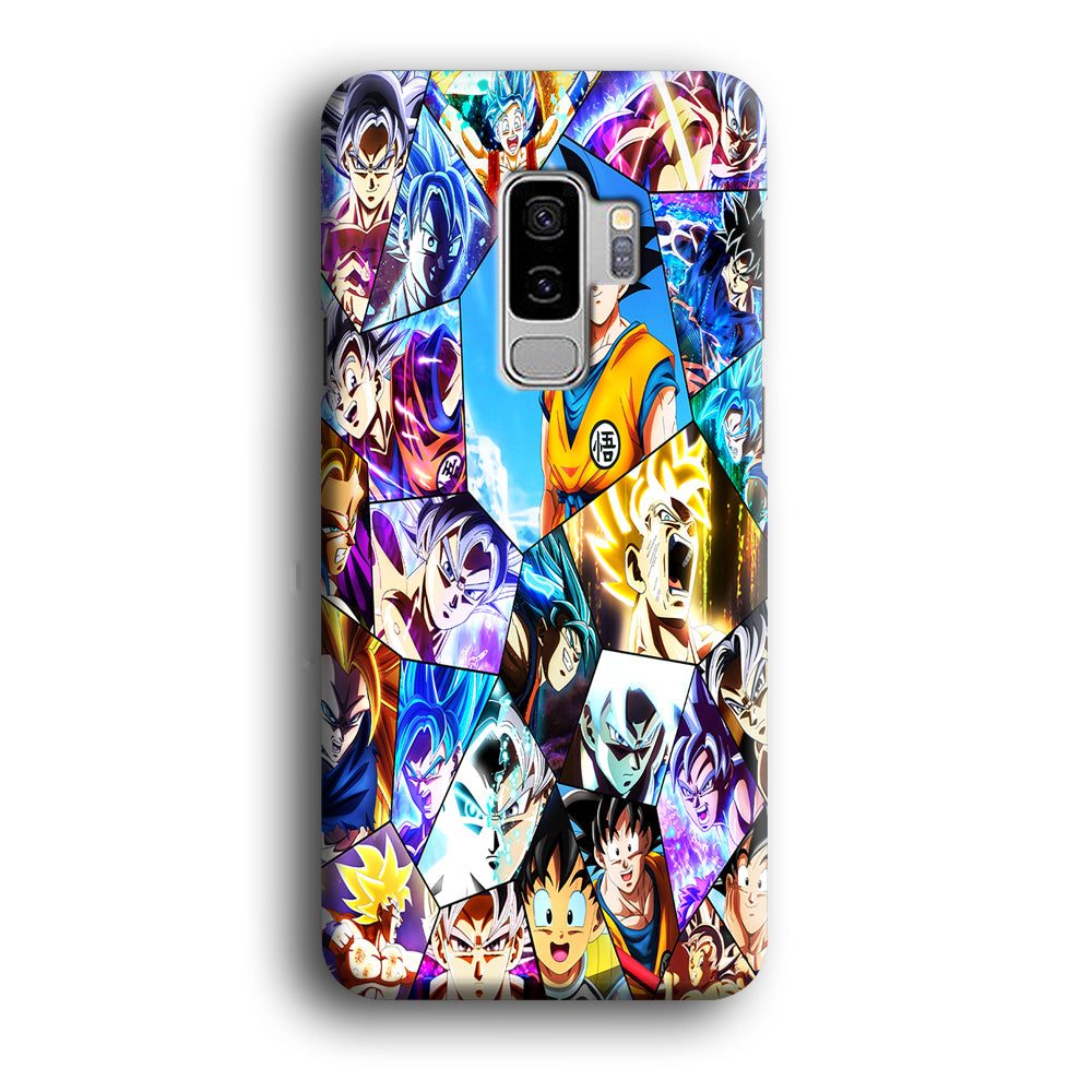 Goku Evolution Collage Samsung Galaxy S9 Plus Case