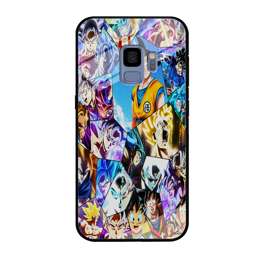 Goku Evolution Collage Samsung Galaxy S9 Case