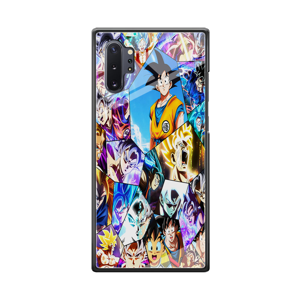 Goku Evolution Collage Samsung Galaxy Note 10 Plus Case