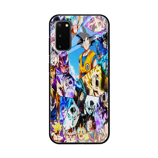 Goku Evolution Collage Samsung Galaxy S20 Case