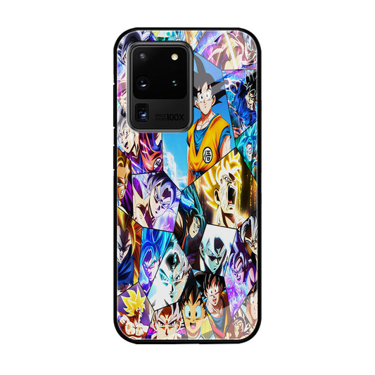 Goku Evolution Collage Samsung Galaxy S20 Plus Case