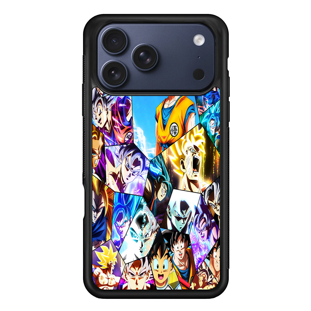Goku Evolution Collage iPhone 17 Pro Case - Altracase