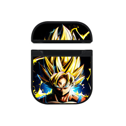 Goku Super Saiyan Dragon Ball Z Apple AirPods Case-AirPod Case-Black-Altracase