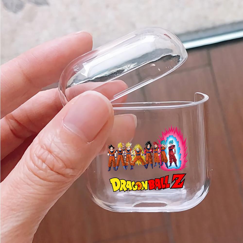 Goku Revolution Dragon Ball Z Hard Plastic Protective Clear Case Cover For Apple Airpods-AirPod Case-Altracase