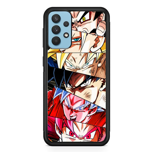 Goku's Eyes Collection Dragon Ball Samsung Galaxy A32 Case