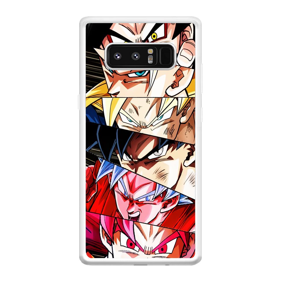 Goku's Eyes Collection Dragon Ball Samsung Galaxy Note 8 Case