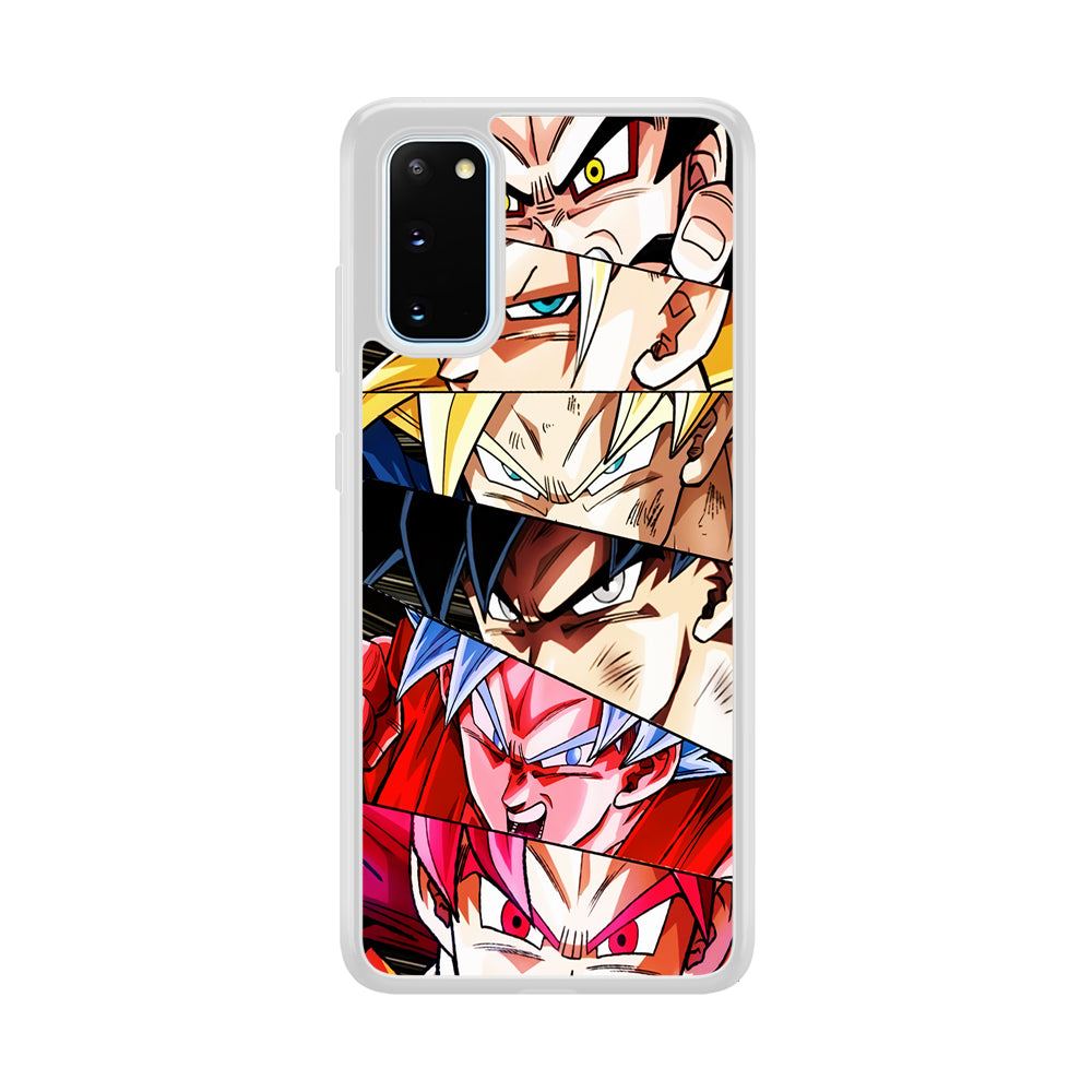 Goku's Eyes Collection Dragon Ball Samsung Galaxy S20 Case