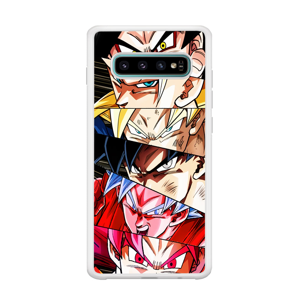 Goku's Eyes Collection Dragon Ball Samsung Galaxy S10 Case