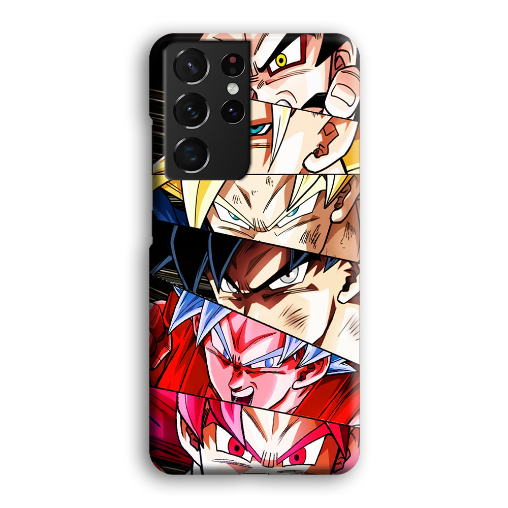 Goku's Eyes Collection Dragon Ball Samsung Galaxy S21 Ultra Case