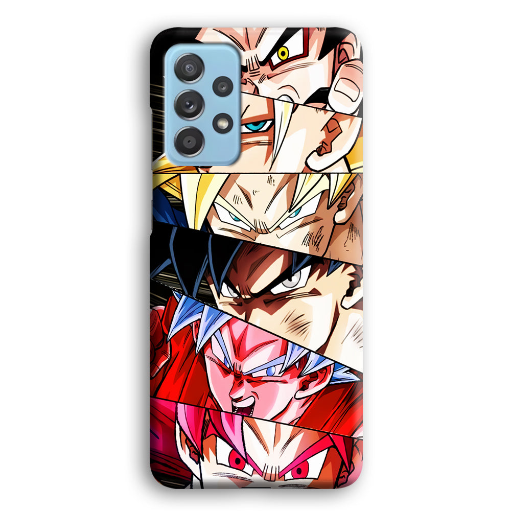 Goku's Eyes Collection Dragon Ball Samsung Galaxy A52 Case