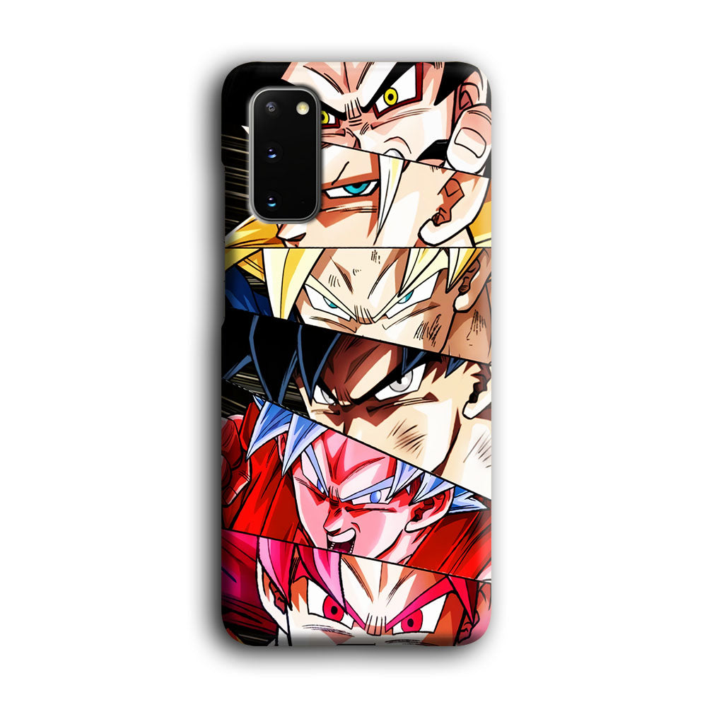 Goku's Eyes Collection Dragon Ball Samsung Galaxy S20 Case