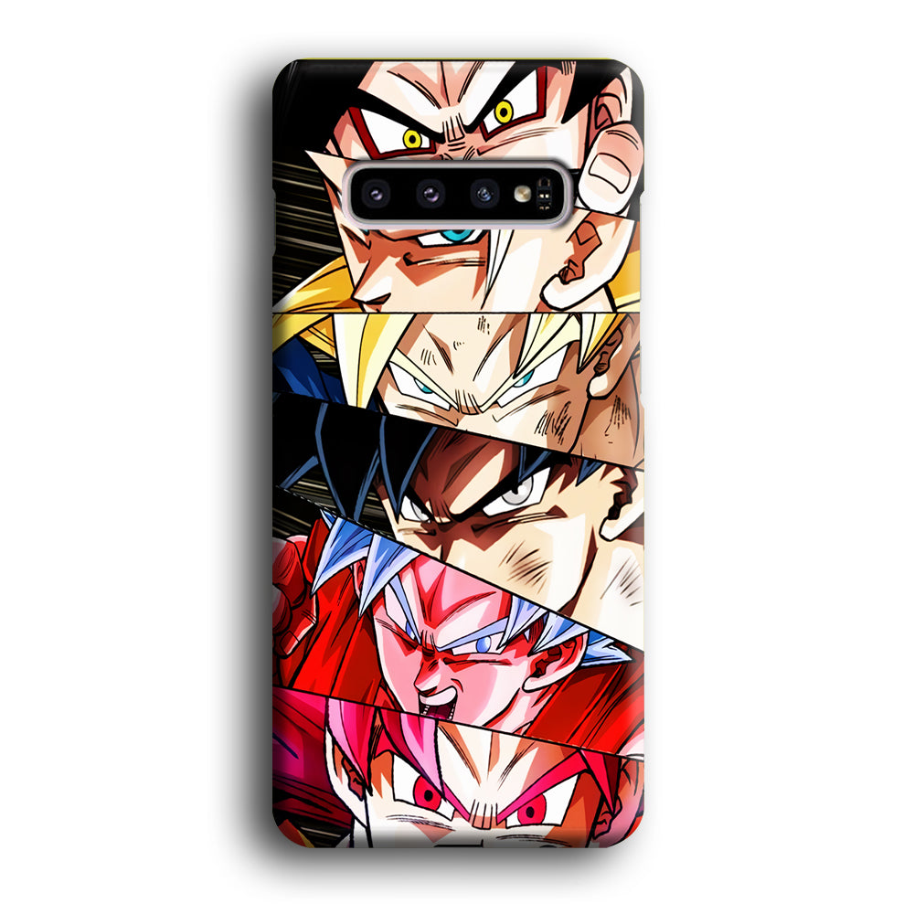 Goku's Eyes Collection Dragon Ball Samsung Galaxy S10 Case