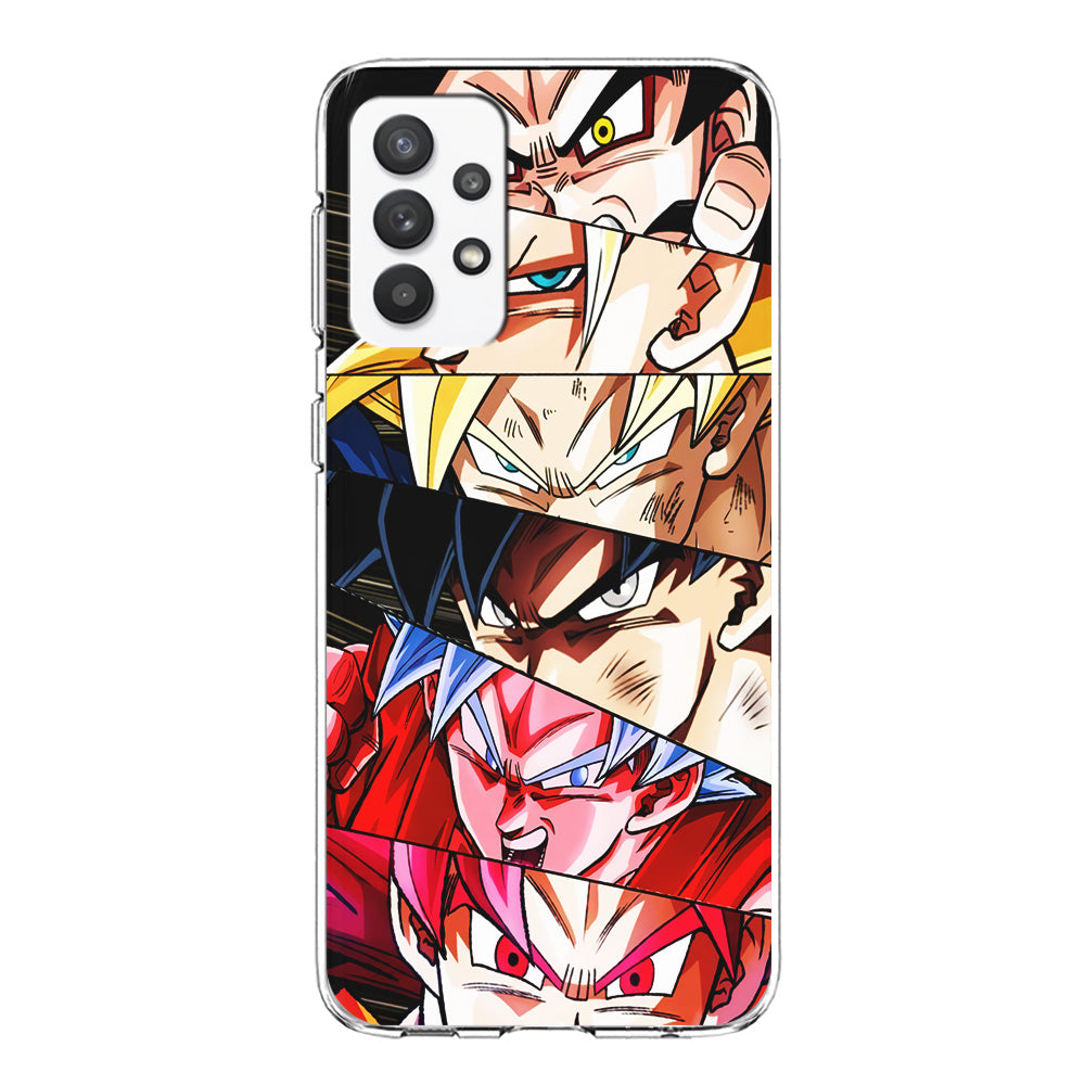 Goku's Eyes Collection Dragon Ball Samsung Galaxy A32 Case